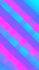 Diagonal vibrant lines in bright, overlapping shades of pink and cyan blue