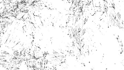 Black and white abstract grunge texture vintage old surface with cracks and chips. Grunge urban background texture with scratches cracks and distressed vintage effect. 