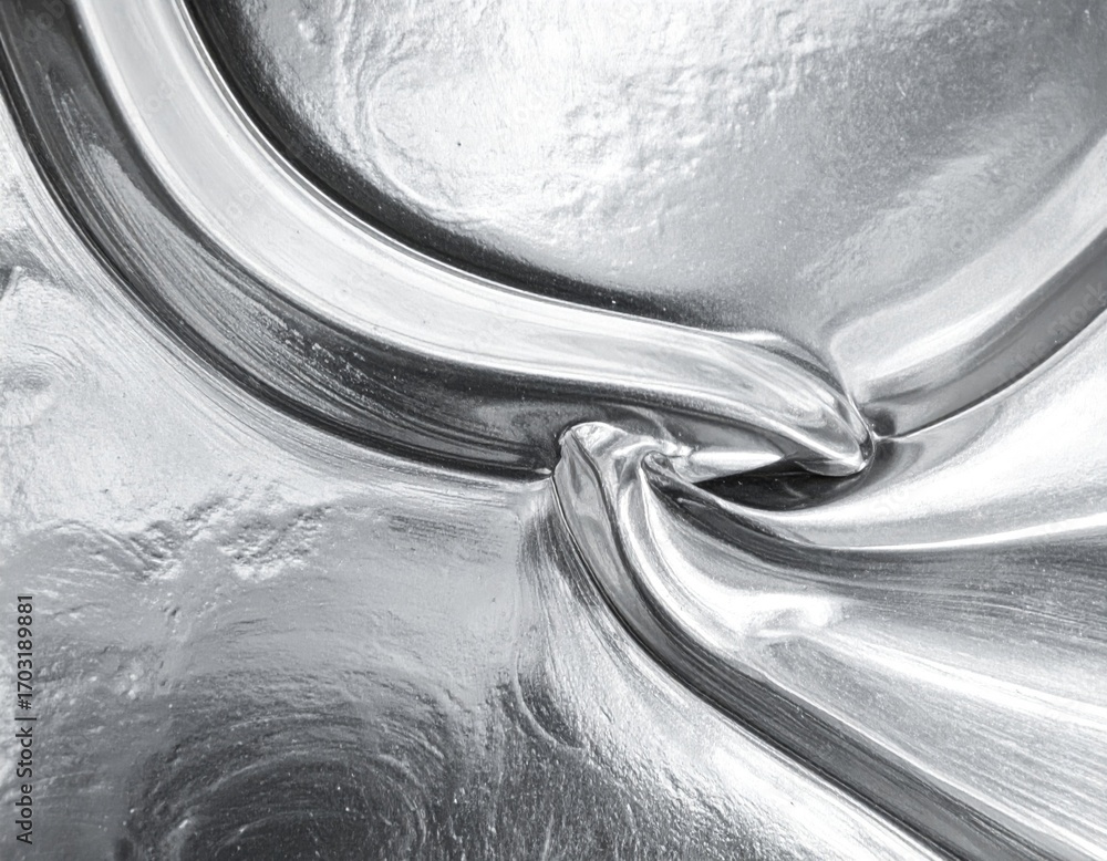 Poster abstract silver metallic texture with shiny reflective surface background