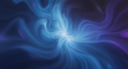 Abstract swirling cosmic nebula energy.