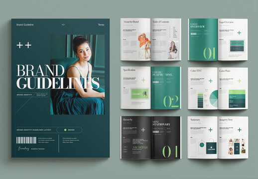 Brand Guideline Layout