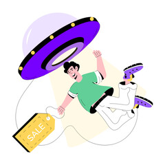 Sales Illustration Pack – Flat Business & Marketing Vector Set