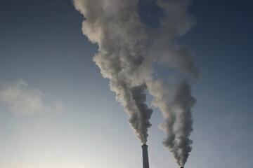 『周南コンビナート　エントツの煙! 』山口県観光　 SDGs  地球環境 