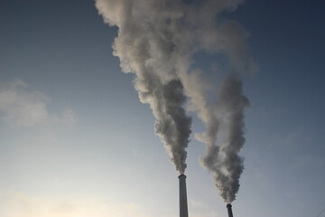 『周南コンビナート　エントツの煙! 』山口県観光　 SDGs  地球環境 