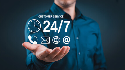 Get 24/7 customer service with easy communication options today