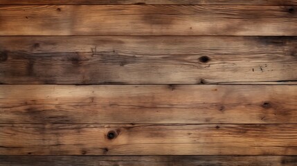 Fototapeta premium Wooden floor texture with natural brown planks and grain pattern