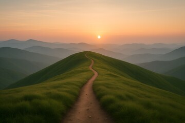 road to the mountains