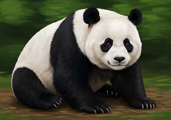 Obraz premium Gentle Giant of the Green