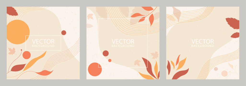 Abstract greeting card template | Minimalist vector background for branding, product packaging, card, banner, invitation, poster, mobile app, web designing, email marketing, social marketing etc