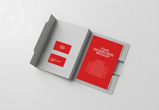 Presentation Folder Mockup