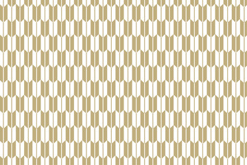 金色の矢柄の和風シームレスパターン背景