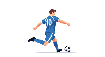 Obraz premium Soccer Player in Action.