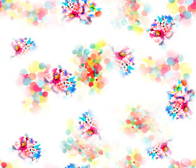 colorful floral background