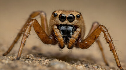 Camel spider macro closeup photo