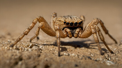 Camel spider macro closeup photo