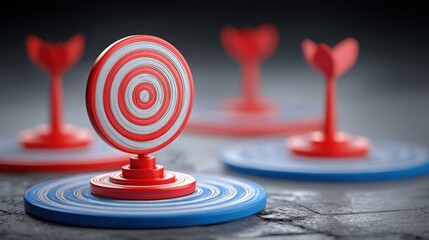 Icon with multiple arrows signifying progression planning and strategic sequence for achieving goals