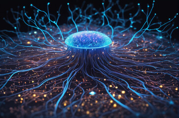 Neural Energy Core. Generative AI.