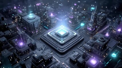 Future Tech City Center Data Processing and Intelligent Computing - Powered by Adobe