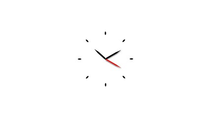 Analog clock spinning animation loop with smooth rotation. Includes alpha channel for easy overlay on any background. Perfect for time-lapse effects, video editing, presentations, and dynamic UI desig - Powered by Adobe