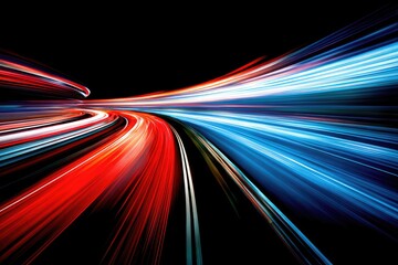 Abstract speed lines, vibrant colors