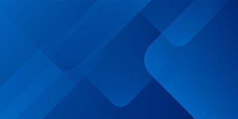 Abstract blue background with glowing geometric lines. Modern blue gradient square shape design. Futuristic technology concept. Suit for brochure, corporate, website, poster, banner, cover modern
