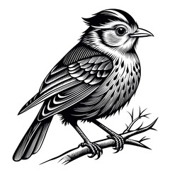a-detailed--high-contrast-black-and-white-illustration vector design  .eps