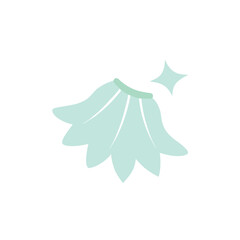 Obraz premium Sparkling Swirling Fabric Swirl with Light Sparkle