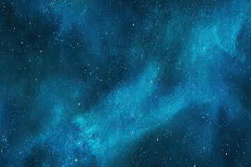 Obraz premium Deep space nebula, swirling blues and golds