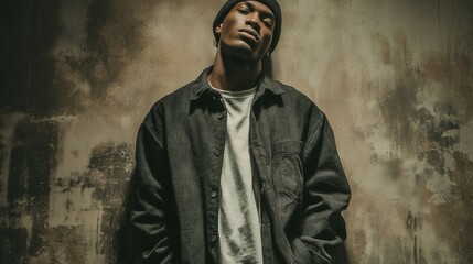 インディーアルバムのアーティスト写真風