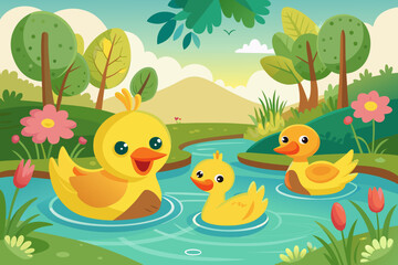 easter bunny and eggs