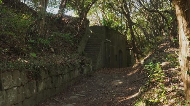 「田倉崎砲台跡・弾薬庫」和歌山県和歌山市加太 Takurazaki Gun Battery Ruins and Ammunition Depot &ndash; Kada, Wakayama City, Japan