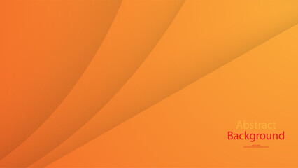 Warm and orange color background abstract art vector