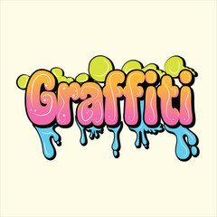 Graffiti Art Summer T shirt Design
