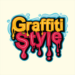 Graffiti Art Summer T shirt Design