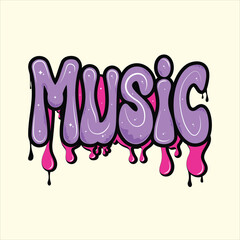 Graffiti Art Summer T shirt Design