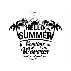 Summer T shirt Design