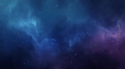 Fototapeta premium Cosmic Nebula with Vibrant Colors and Stars in a Deep Space Background