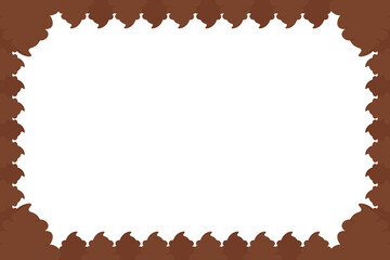 Poop emoji border perfect for funny, playful, childish projects. cute poop perfect for humorous designs