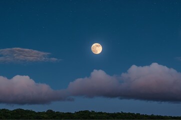 月, 空, 青, 夜, 空間, 雲, 全部, 天文学, 暗い, 光, 月の, 日, 惑星, 月光, 自然, 