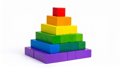 Fototapeta premium wooden toy blocks