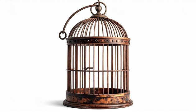 vintage bird cage