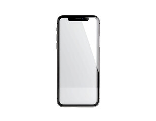 Smartphone, black, blank screen
