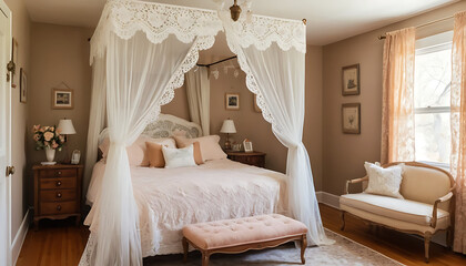 Vintage Interior Room 162 with Elegant Retro Style