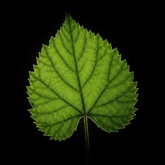 闇夜に浮かぶ緑