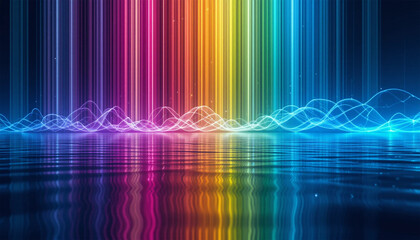 abstract wavy background