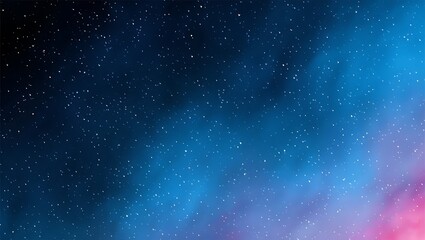 Obraz premium Beautiful starry night sky with vibrant colors and twinkling stars