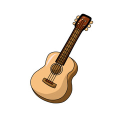 Naklejka premium alat musik dipetik plucked musical instruments