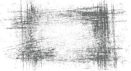 Gray distressed textured background with horizontal and vertical lines vector