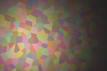 Crystallized effect multicolor grainy textured abstract gradient background with sand as the main color for modern stylish posters, digital templates