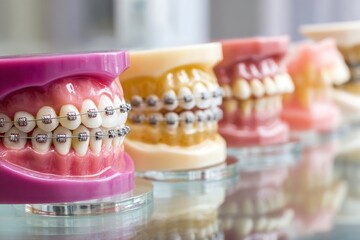 fake teeth with braces